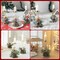 3 pieces. Metal Christmas Candle Holder Christmas Mantel Decorations Tabletop Centerpieces Reindeer Snowflake Star Iron Candle Holders for Thanksgiving Party Fireplace Dining Holiday Home